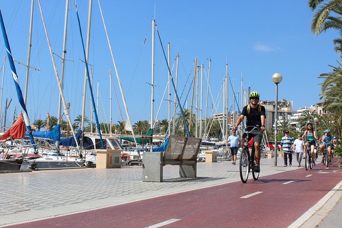 Palma de Mallorca 3-Hour Highlights and Tapas Tasting Bike Tour - Starting above the bay at Es Baluard