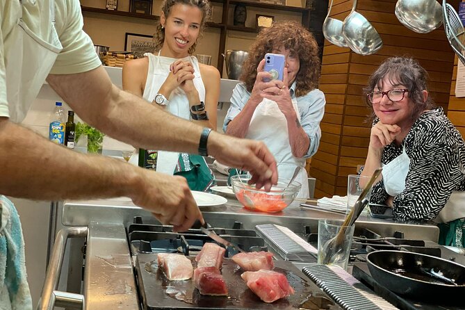 Pintxo Workshop and Fest in the secret kitchen - Five pintxos, one dessert, and six glasses of wine