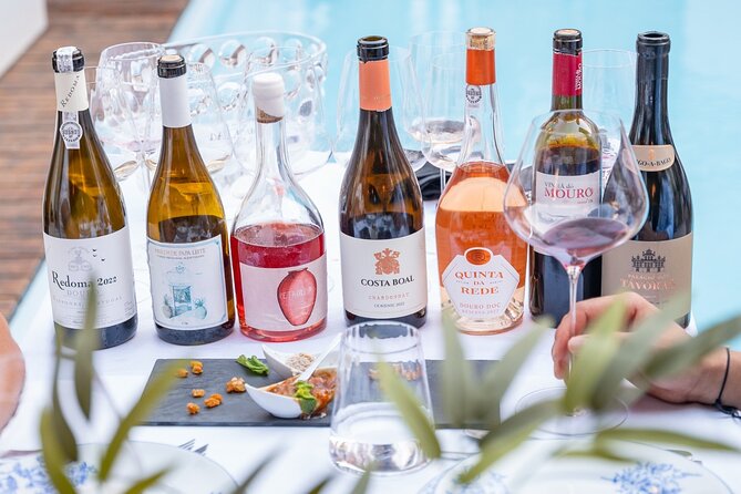 Portuguese Wine Tasting& Tapas in the heart of Faro - One full hour with a Portuguese wine expert