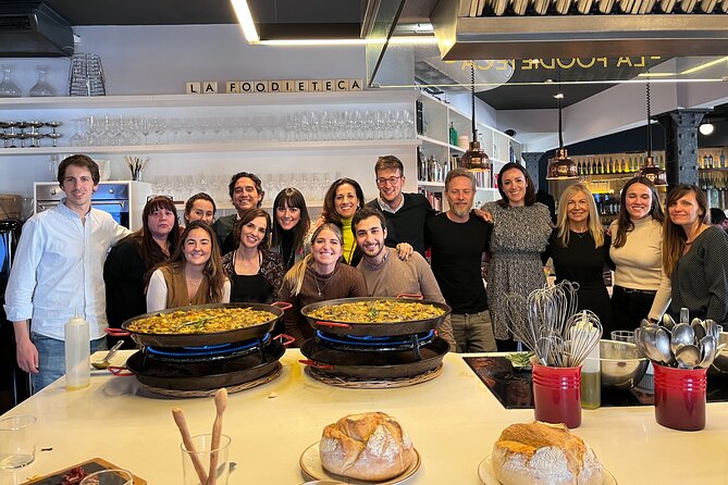 Premium Cooking Class in Designer Loft: Paella & Spanish Tapas - Timing, transport, and cancellation details