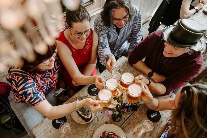 PRIVATE 4 Hour Tour: Czech Beers & Tapas in Prague's Local Areas - Wenceslas Square starts the evening with Czech beer customs