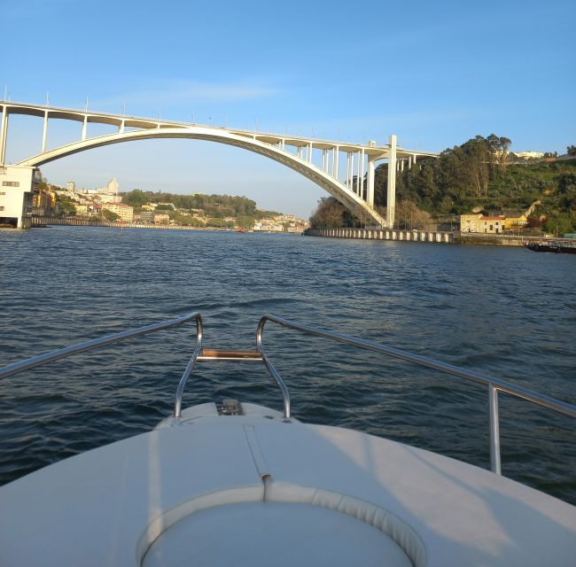 Private Boat Tour in Porto with Portuguese Tapas Option - Wine, tapas, and the mood on board