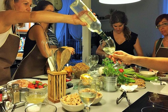 Private Paella class, Tapas, full menu and Sangria workshop - What the four hours feel like for a private group