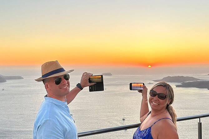 Private Sunset Wine Tour with 3 Wineries and Tapas - Santo Wines brings the sunset and the biggest spread
