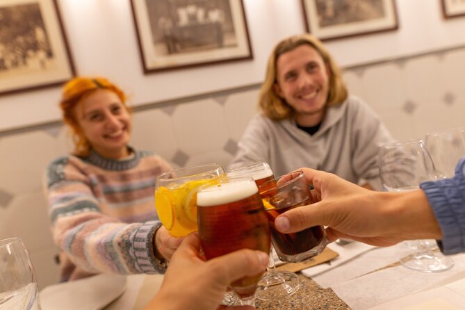 Rooftop and Tapas Tour with Spanish and Catalan Cuisine - Tapas and sweet vermouth at Gats