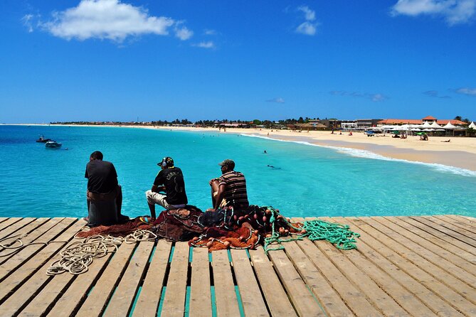Sal island: Private Santa Maria City Tour, Street Art and Tapas - Old photos, household objects, and a wider view