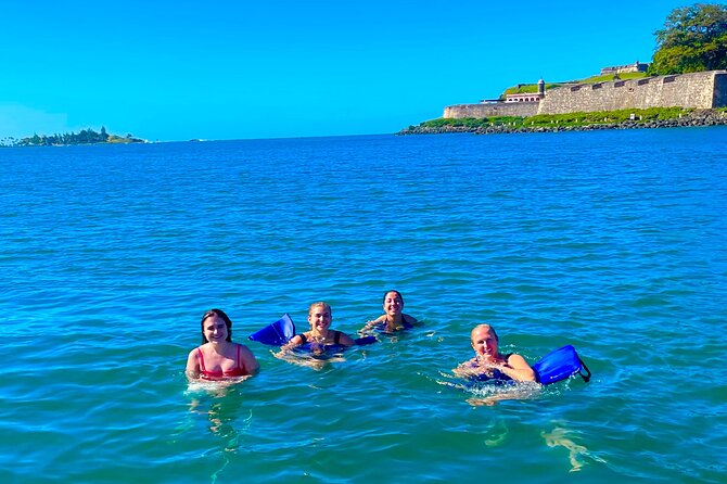 San Juan Bay Private Tour with Drinks and Tapas: 4+ people - The island, bay entrance, and coastal town