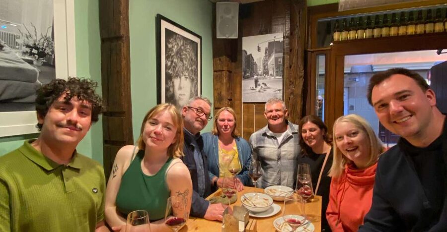 San Sebastián: Pintxo Tour - Meeting at the white clock by Boulevard
