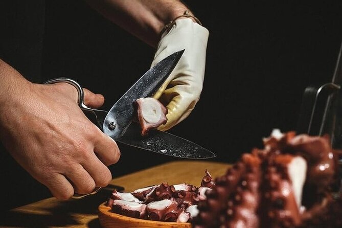 Self-Guided Tapas Tour of A Coruña - Pulpería Melide for Galician pulpo