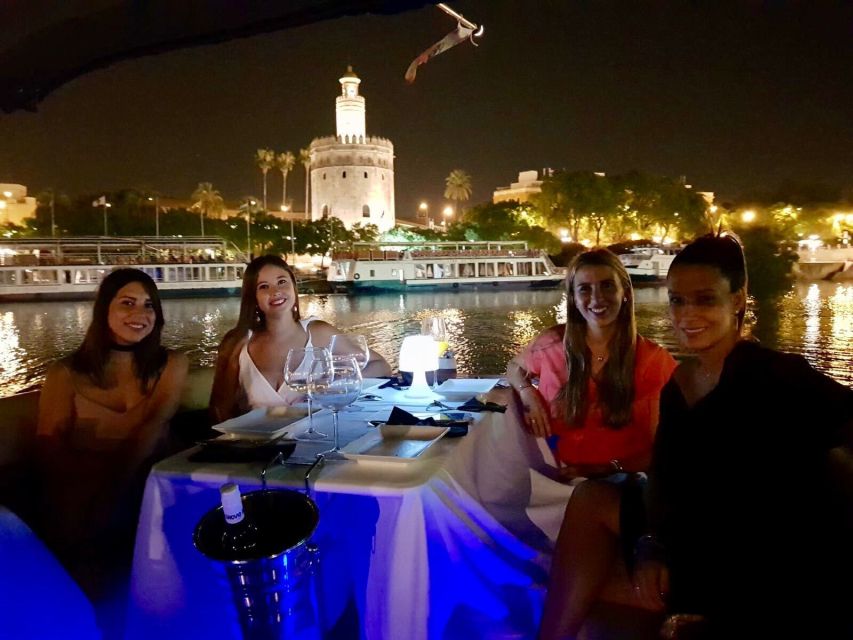 Seville: Exclusive River Boat Tour with Tapas - What you actually get to eat and drink