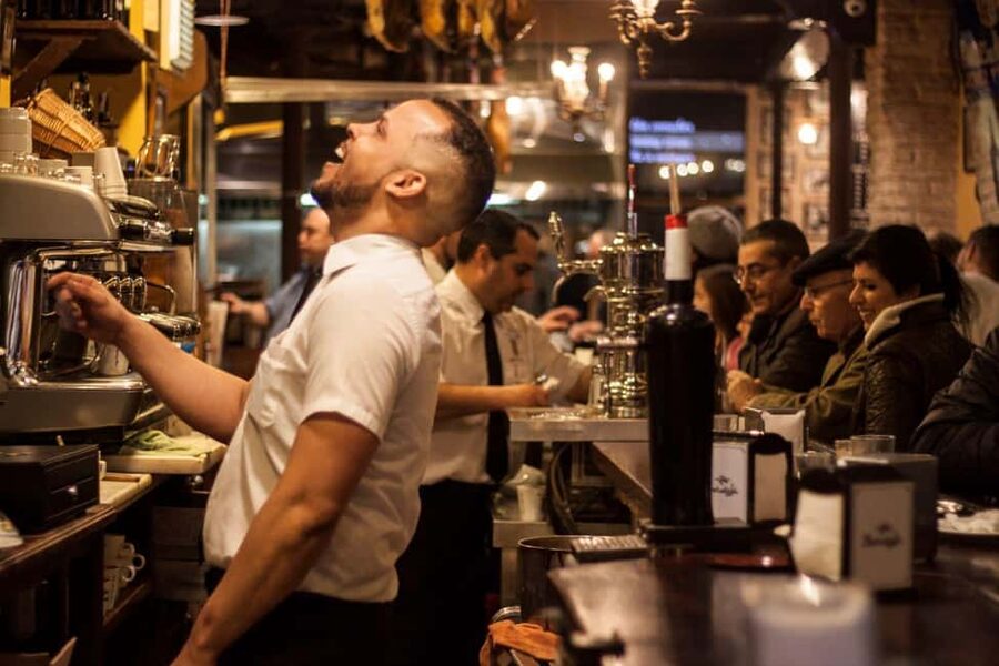 Seville: Food Tour with 10 Tastings of Tapas, Ham, Churros - Iberian ham and Andalusian cheese