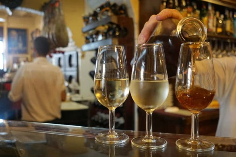 Seville: Tapas Walking Tour with Traditional Flamenco Show - Vineria San Telmo and the second wave of food