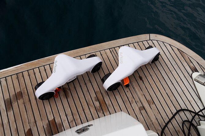 Shared Luxury Yacht Cruise with Champagne and Tapas - The coastal run toward Playa del Duque