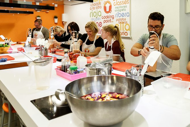 Spanish Cooking Class Paella Tapas and Sangria in Madrid - The chefs make the difference