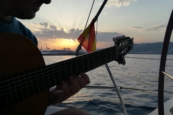 Sunset Sailing Experience w/ Live Spanish Guitar & Spanish Tapas - Rough seas are the important caveat