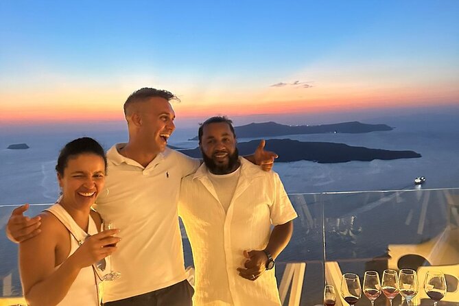 Sunset Santorini Wine Best views 2 Wineries and Tapas - Sunset timing and the importance of the schedule
