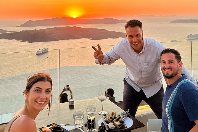 Sunset Santorini Wine Best views 2 Wineries and Tapas - The private format and what you pay for