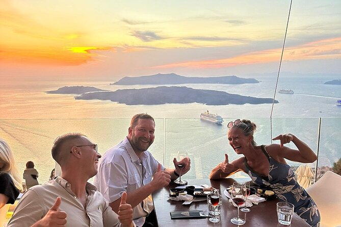 Sunset Santorini Wine Best views 2 Wineries and Tapas - Booking details worth knowing