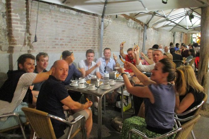 Tapas and history tour ending with churros with chocolate - What the $102.80 price gets you