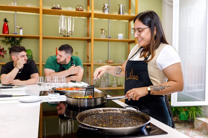 Tapas & Paella Cooking Class in Madrid with a Professional Chef - Wine, conversation, and the social side