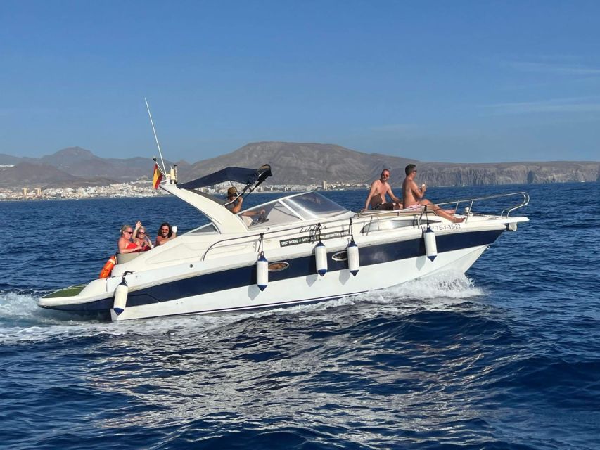 Tenerife: Private Boat Charter with Tapas & Drinks - Sun, shade, swimming, and snorkeling