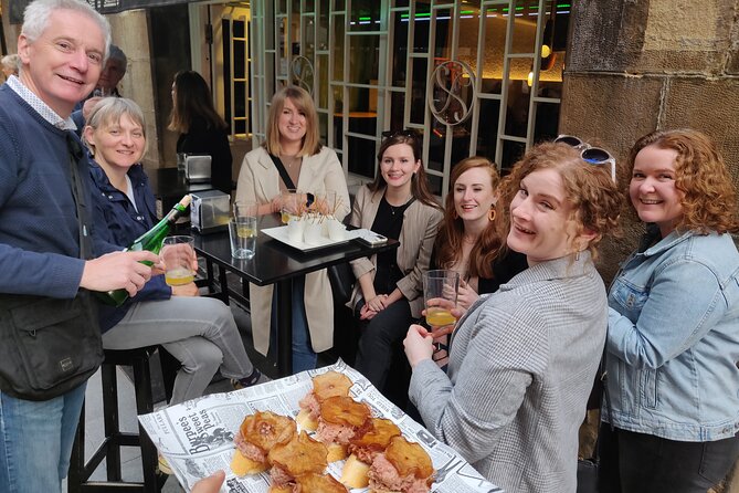 The Authentic Bilbao Pintxos, Food & Wine Tour with a Local - What happens at the five food stops