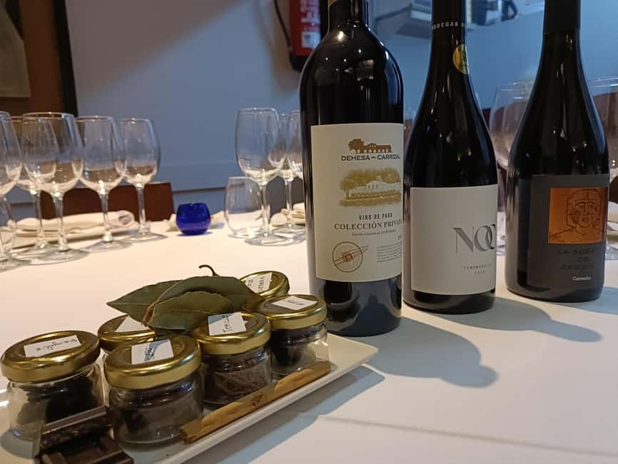 Toledo: Wine, EVOO, and Tapas Tasting - Why the aroma jars make the lesson easier