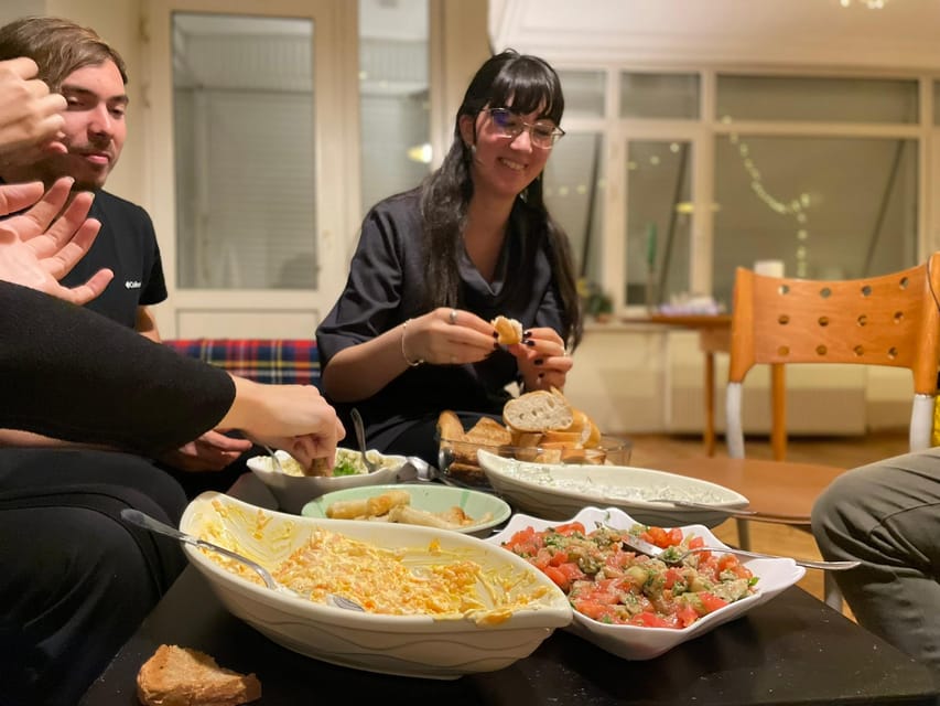 Turkish Tapas - Meze Cooking for Beginners in Istanbul - A Home Kitchen Instead of a Cooking School